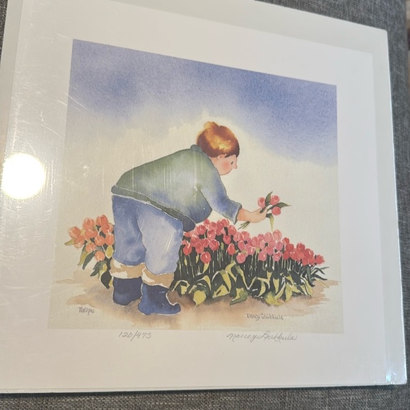 Nancy loukkula tulips art print - Picture 1 of 6